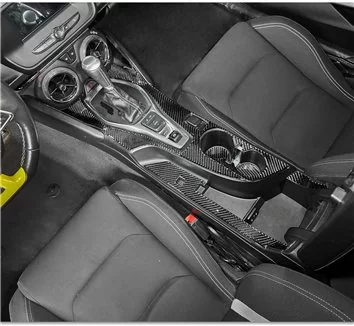 Chevrolet Camaro 2016-2024 Inleg dashboard Interieurset aansluitend en pasgemaakt 36 Delen