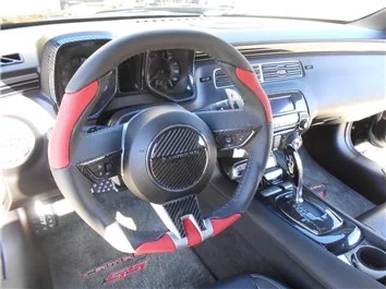 Chevrolet Camaro 2010-2015 Inleg dashboard Interieurset aansluitend en pasgemaakt 23 Delen