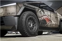 Tesla Cybertruck 2024 P-51 Mustang-Inspired Full Vehicle Designer Wrap