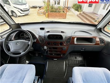 Mercedes Sprinter W903 02.00-04.06 Mittelkonsole Armaturendekor Cockpit Dekor 24-Teile Mercedes Sprinter W903 02.00-04.06 Mittelkonsole Armaturendekor Cockpit Dekor 24-Teile