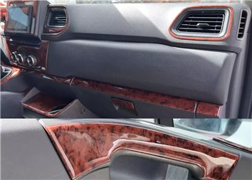 Renault Master III from 2019 3D Interior Dashboard Trim Kit Dash Trim Dekor 24-Parts