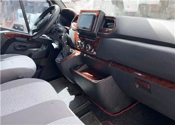 Renault Master III 2019 3D Decor de carlinga su interior del coche 24-Partes