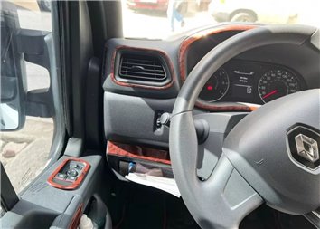 Renault Master III from 2019 3D Interior Dashboard Trim Kit Dash Trim Dekor 24-Parts