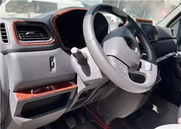 Renault Master III 2019 3D Decor de carlinga su interior del coche 24-Partes