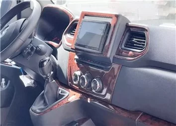 Renault Master III 2019 3D Decor de carlinga su interior del coche 24-Partes