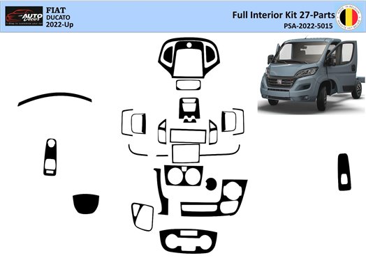 Citroen Jumper 2021 Mittelkonsole Armaturendekor Cockpit Dekor 27-Teilige Citroen Jumper 2021 Mittelkonsole Armaturendekor Cockpit Dekor 27-Teilige