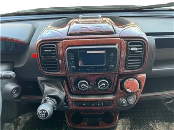 Fiat Ducato 2022 3D Decor de carlinga su interior del coche 27-Partes