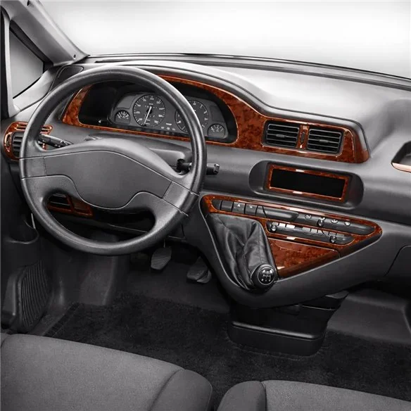 Citroen Evasion 1994-2002 3D dashboard trim kit, 18 parts