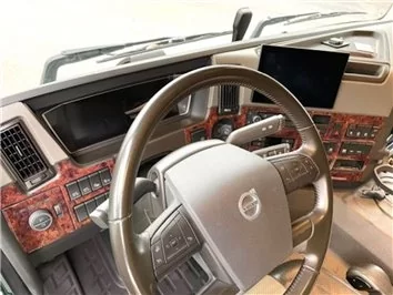 Volvo FM Version 5 ab 2020 XL XXL 3D Decor de carlinga su interior del coche 20-Partes