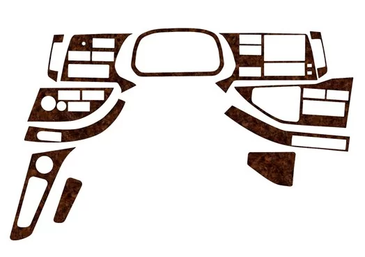 Mercedes Tourismo 2022 RHD 3D Inleg dashboard Interieurset aansluitend en pasgemaakt op he 12-Teile