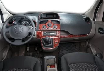 Renault Kangoo 10.2008 Mittelkonsole Armaturendekor Cockpit Dekor 14-Teile