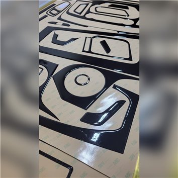 Ford New Transit 2020 3D Decor de carlinga su interior del coche 27-Partes