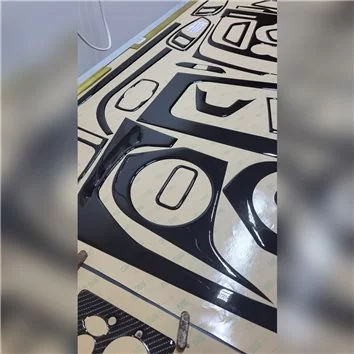 Ford New Transit 2020 3D Decor de carlinga su interior del coche 27-Partes