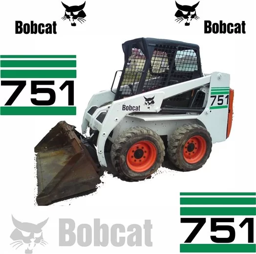 Bobcat 751 Vector Bestanden voor Print & Cut