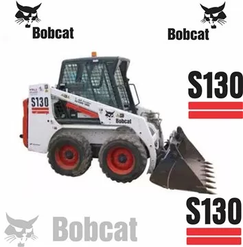 Bobcat S130 Vektordateien für Print & Cut - 1- Cockpit Innenraum Dekor 2
