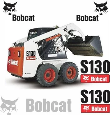 Bobcat S130 Vektordateien für Print & Cut - 1- Cockpit Innenraum Dekor 