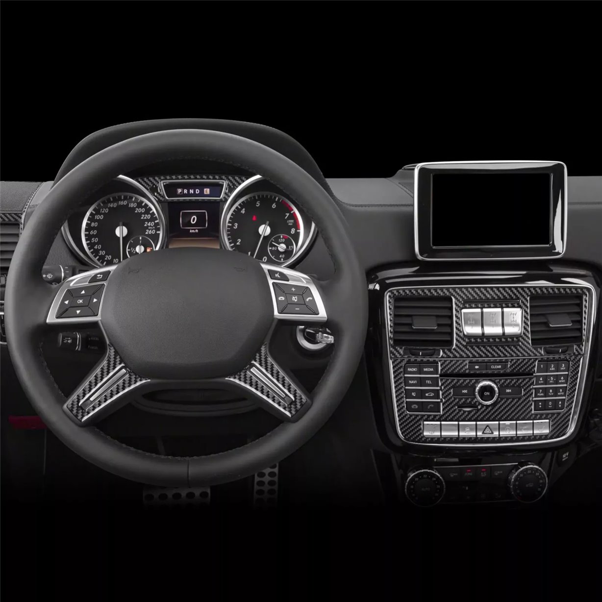 Mercedes Benz G Class W463 2013-2018 Interieur Dashboard Bekleding Volhouder