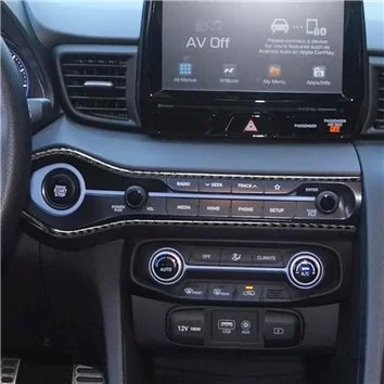 Hyundai Veloster 2019-2022 Full Set Interior Dashboard Trim Kit