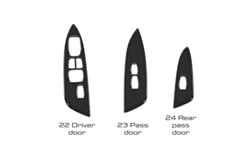 Hyundai Veloster 2019-2022 Ensemble Base BD Décoration de tableau de bord