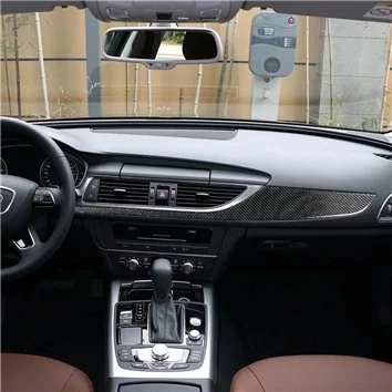 Audi A6 2012-2018 3D Decor de carlinga su interior del coche .39-Partes