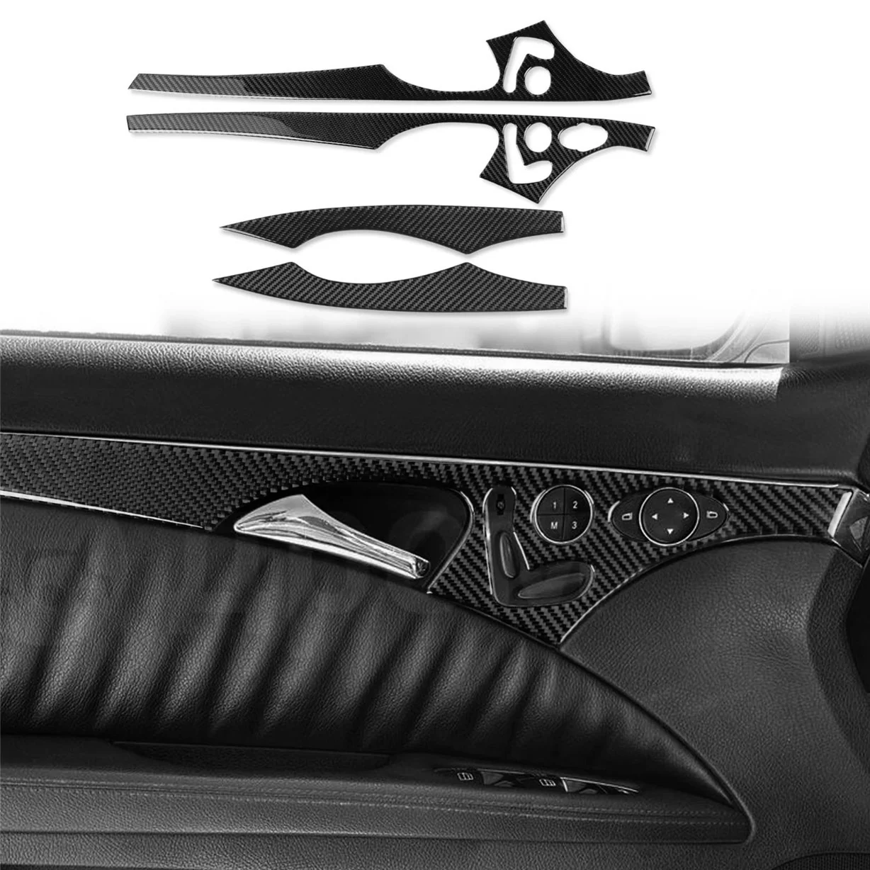 Mercedes Benz E Class W211 2003-UP 19D Set Decor de carlinga su interior Mercedes Benz E Class W211 2003-UP 19D Set Decor de carlinga su interior