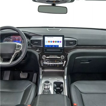 Ford Explorer 2020-2023 Mittelkonsole Armaturendekor Cockpit Dekor 32-Teile