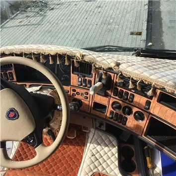 Scania R-Series R2 Reihe TopLine 2013 3D Inleg dashboard Interieurset aansluitend en pasgemaakt op he 60 -Teile 2