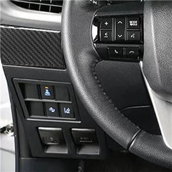 Toyota Hilux 2015-2023 Habillage Décoration de Tableau de Bord 38 Pièce
