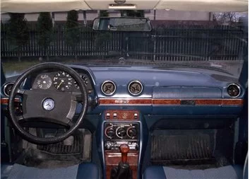 Mercedes E-Class W123 01.76-01.86 3D Decor de carlinga su interior del coche 10-Partes 2