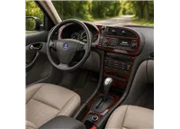Saab 9-3 2003-2006 3D Cockpit Dekor Interieurleisten Set As shown in product diagram-teilig