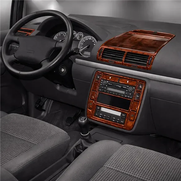 Seat Alhambra 2000-2009 3D Cockpit Dekor Interieurleisten Set 24-teilig
