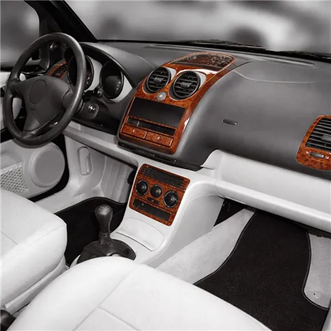 Seat Arosa 2001-2005 3D Cockpit Dekor Interieurleisten Set 24-teilig