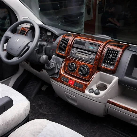 Citroen Jumper 2006+ 3D dashboard trim kit, 23 parts
