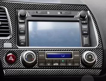 Honda Civic 2006-2011 4 Doors, With NAVI system BD Interieur Dashboard Bekleding Volhouder