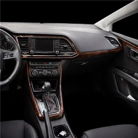 Seat Leon 2014-heden 3D interieur dashboard decoratieset dashboard decor 14-delen