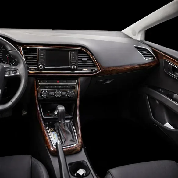 Seat Leon 2014-heden 3D interieur dashboard decoratieset dashboard decor 14-delen