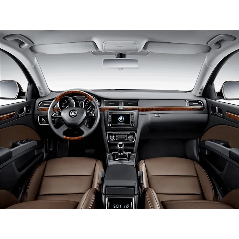 Skoda SuperB 2019 3D Cockpit Dekor Interieurleisten Set 14-teilig
