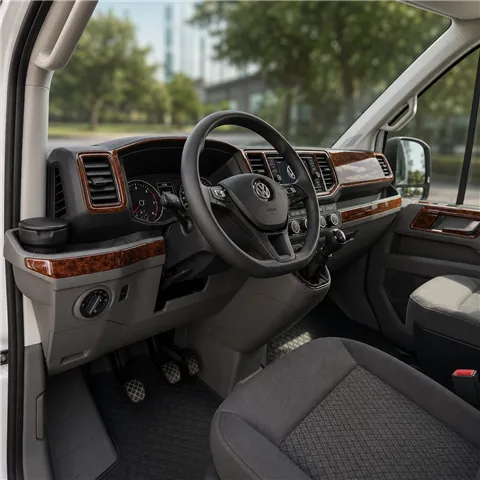 Volkswagen Crafter 2019 3D Interior Dashboard Trim Kit Dash Trim Dekor 30-Parts