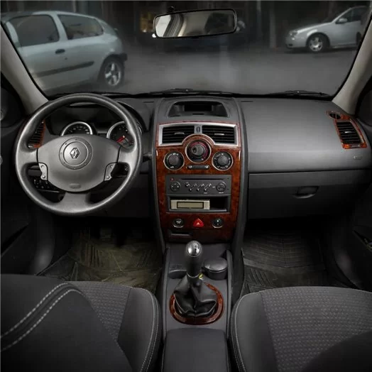 Renault Megane II 03.03-05.09 3D Inleg dashboard Interieurset