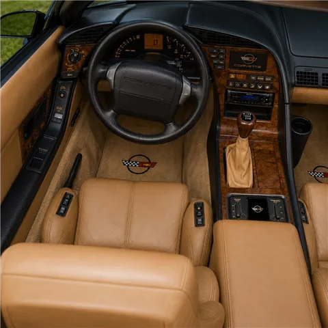 Chevrolet Corvette 1990-1996 Manual Gear Box kit de molduras interiores para salpicadero 2