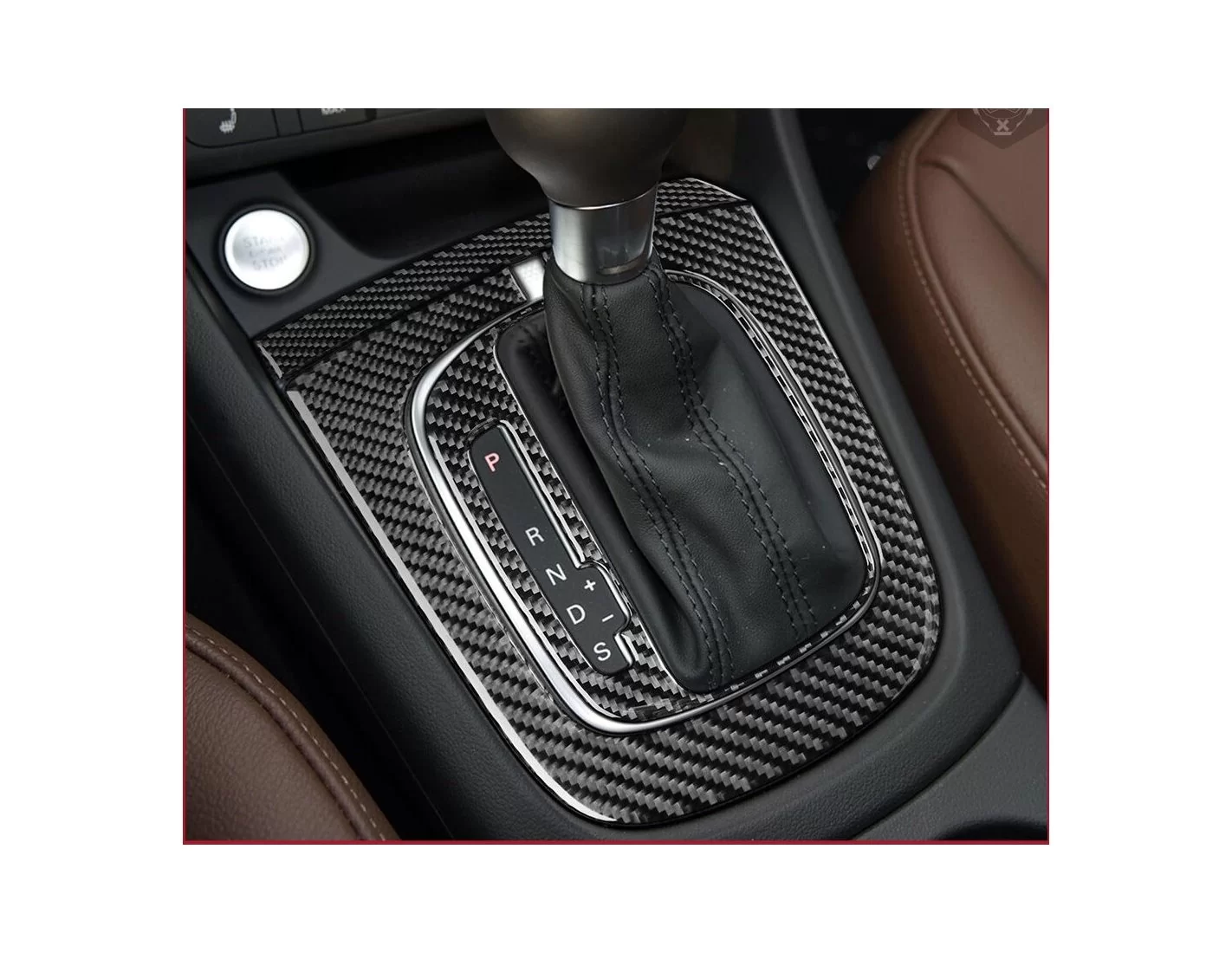 Audi Q3 ab 2015 3M 3D OVER OEM Mittelkonsole Armaturendekor Cockpit Dekor 9-Teilige - 1- Cockpit Dekor Innenraum