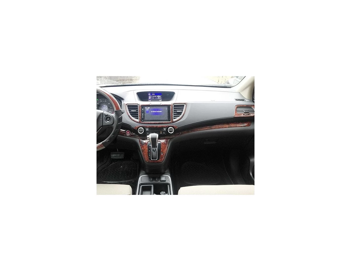Honda CR-V 2012-UP c NAVI Interior BD Dash Trim Kit