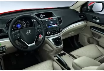 Honda CR-V 4X4 01.2014 Kit Rivestimento Cruscotto all'interno del veicolo Cruscotti personalizzati 8-Decori