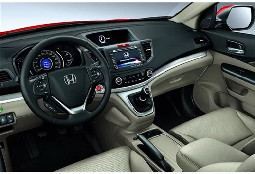 Honda CR-V 4X4 01.2014 3M 3D Interior Dashboard Trim Kit Dash Trim Dekor 8-Parts
