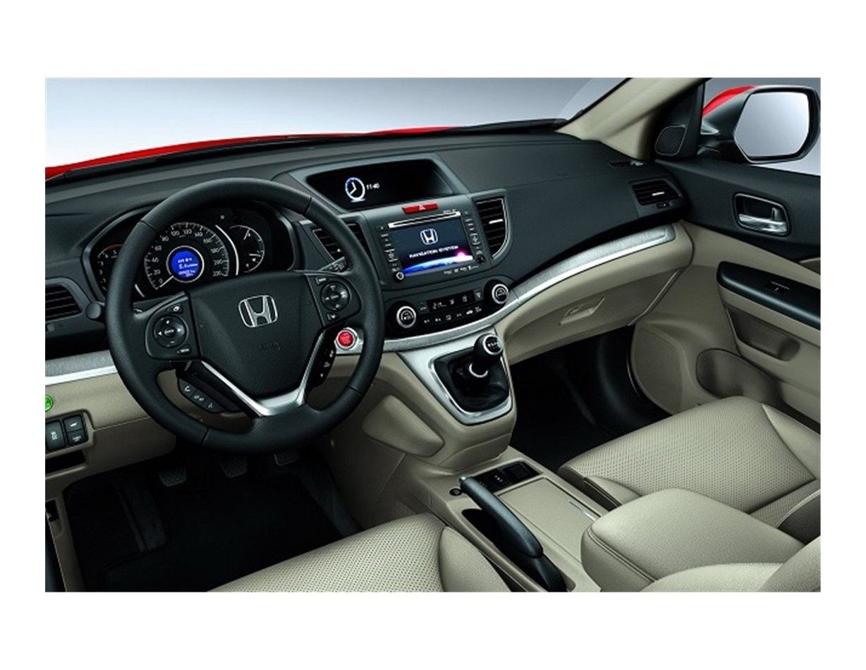 Honda CR-V 4X4 01.2014 3M 3D Interior Dashboard Trim Kit Dash Trim Dekor 8-Parts