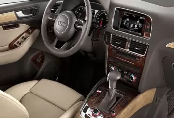 Audi Q5 2009-2017 3D Decor de carlinga su interior del coche 42-Partes