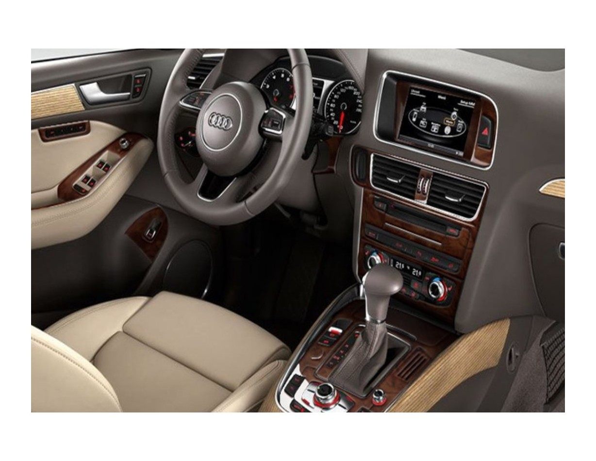 Audi Q5 2009-2017 3M 3D Interior Dashboard Trim Kit Dash Trim Dekor 42-Parts