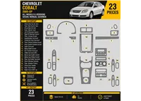 Chevrolet Cobalt 2005-Actualidad Sedan, Manual Gear Box kit de molduras interiores para salpicadero