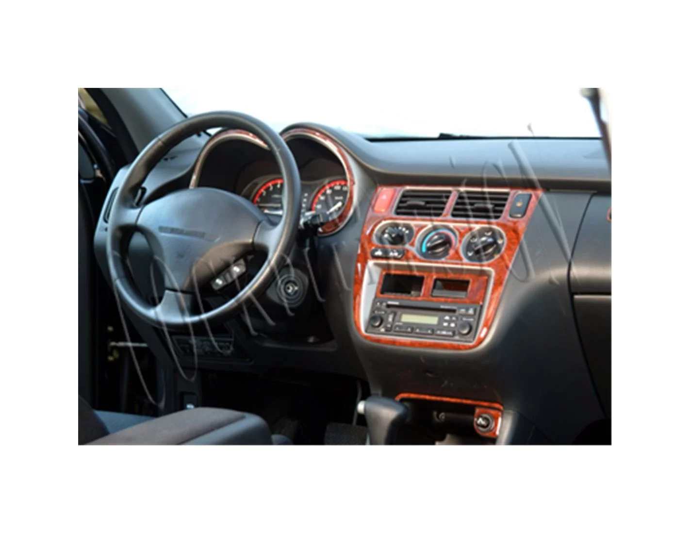 Honda HR-V 02.99 - 12.05 3D Inleg dashboard Interieurset aansluitend en pasgemaakt op he 13 -Teile