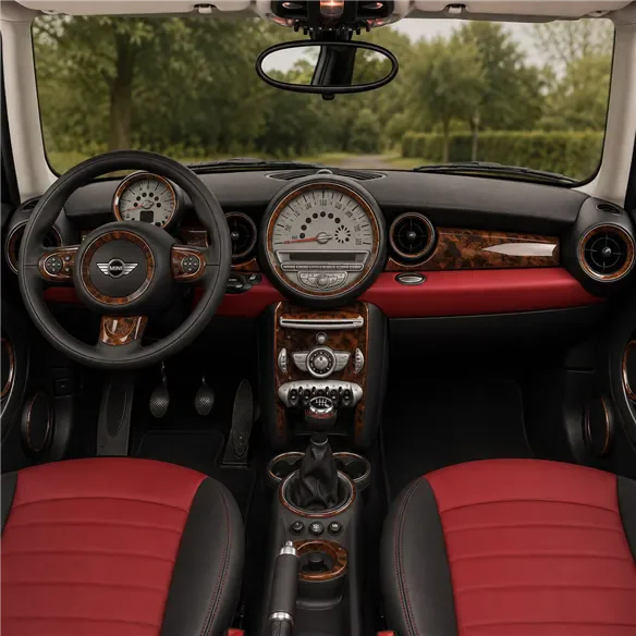 Mini Cooper Clubman R55 R56 R57 2007-2014 3D Cockpit Dekor Interieurleisten Set 57-teilig